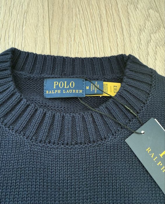 Нов пуловер Polo Ralph Lauren Bear / RLX - Размер M
