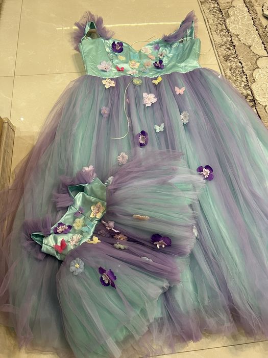 Рокля за мама и бебе