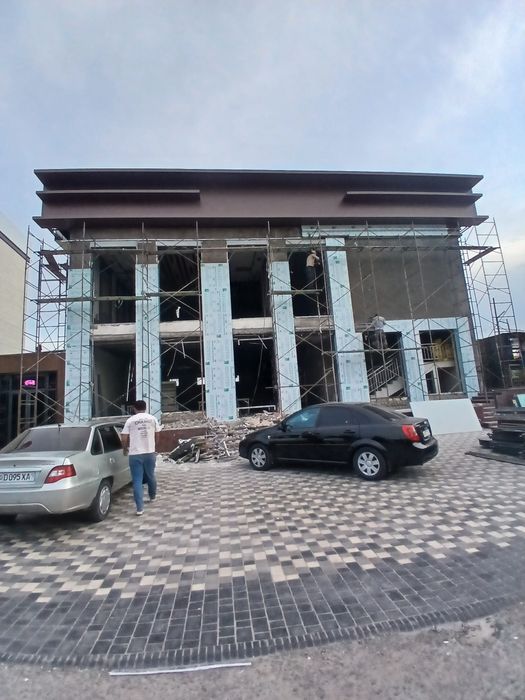 Alukabond fasad ishlari alikafon mantaj xizmatlari