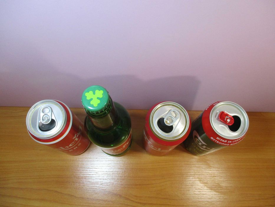 Liverpool-Ливърпул - 4 Бири Футболна Колекция