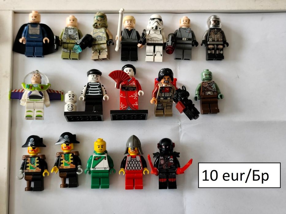 Оригинални лего минифигурки lego star wars /ninjago/ и други