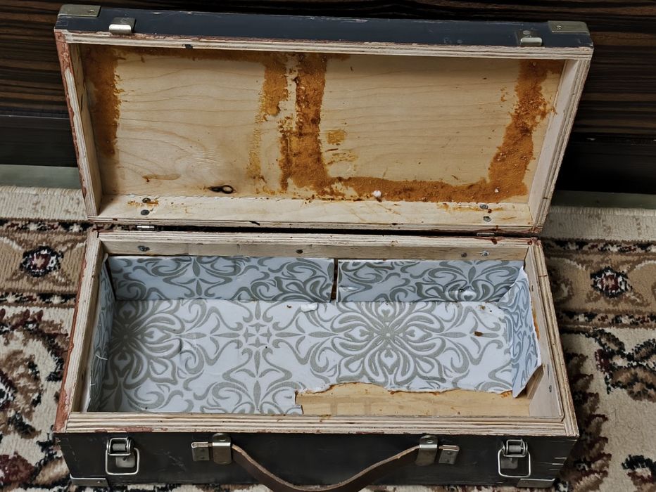 Деревянный чемоданчик СССР