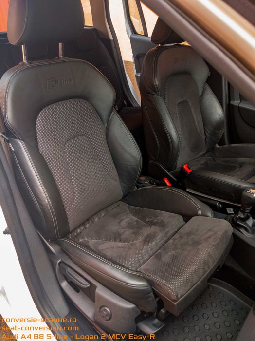 Sistem adaptare scaune de Audi A4 B8 A5 pe Logan Duster Sandero