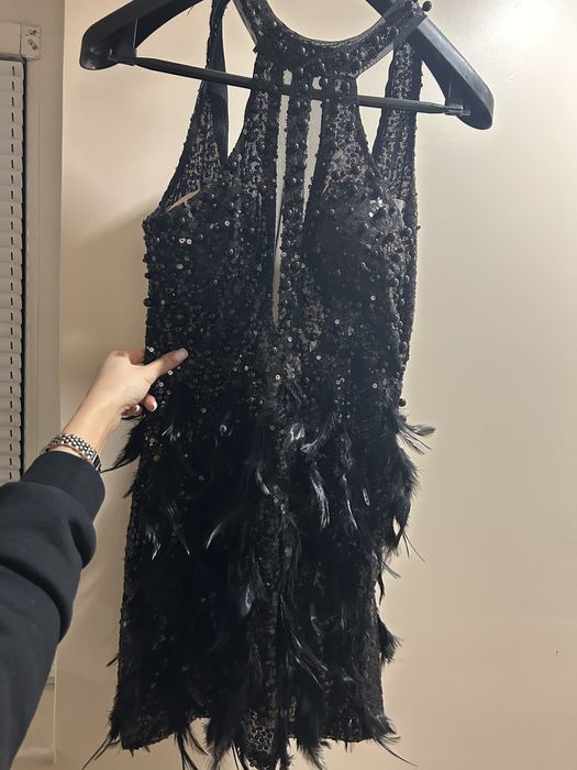 Рокля с пера и камъни