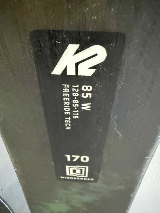 schi k2 mindbender 85 w L170cm,163cm si 156cm