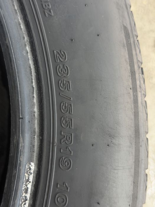 235/55/19 Bridgestone пара летние шины