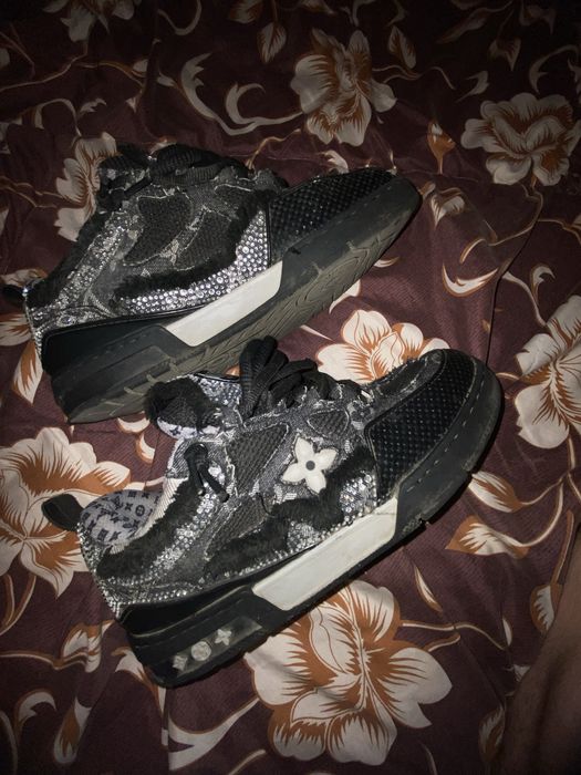 Lv skate negru swaroski