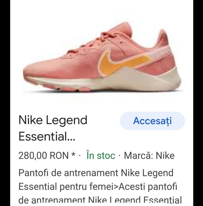 Pantofi Nike mărimea 38.5 femei