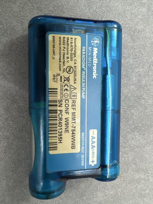 Сахарная помпа модель medtronic MINI MED