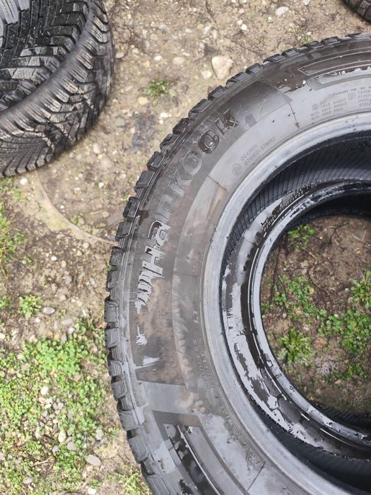 2 anvelope hankook iarna 215.65.16c