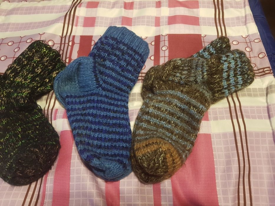 Продам вязаные носки