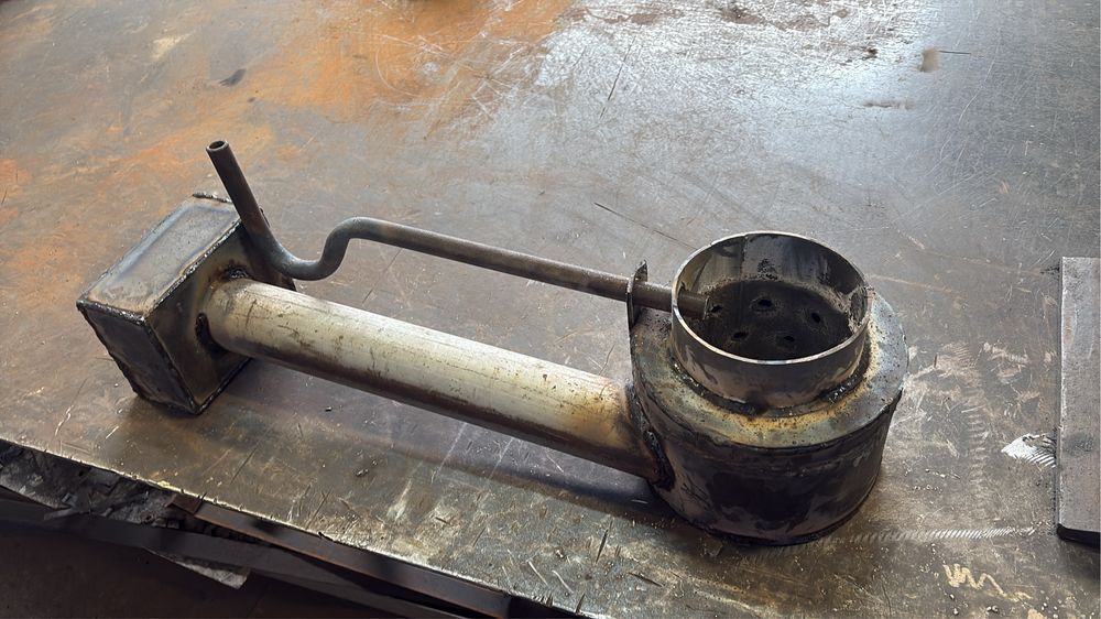 Печь на отработке