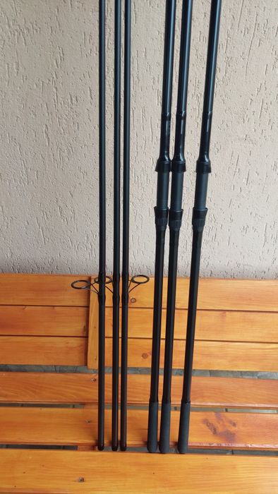 Set 3 lansete carp spirit blax de 3.90m 3,5lb 2tronsoane