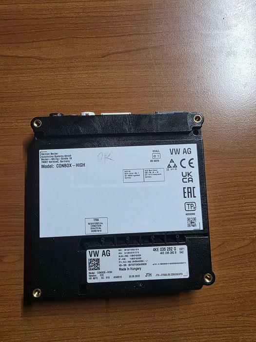 Conbox audi a4 a5 a6 a7 q5 q8 SOS TELEMATIX