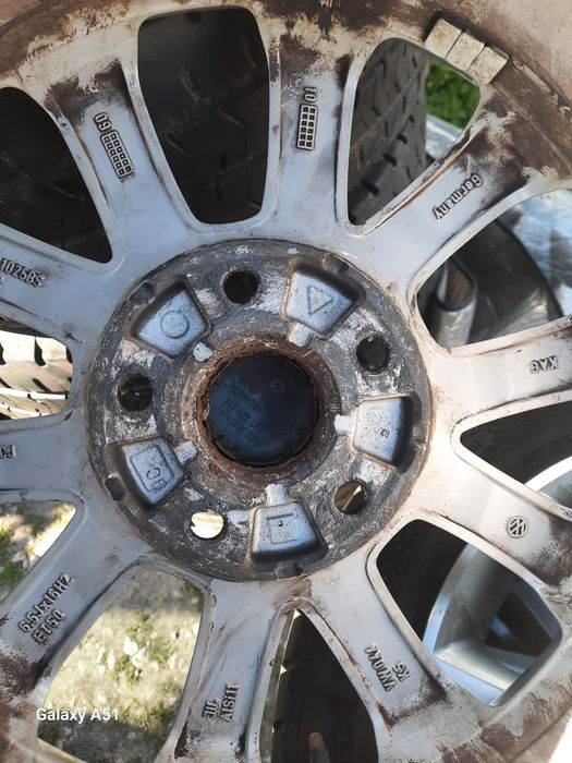 Ляти джанти с гуми за фолксваген 5×112, 16цола