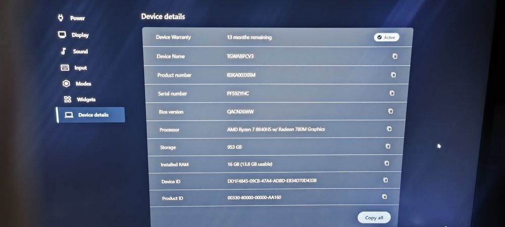 Laptop Lenovo IdeaPad Slim 3 15AHP10