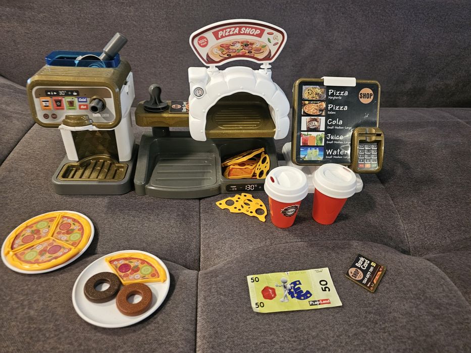 Детски настолни игри ,фотоапарат, pizza shop