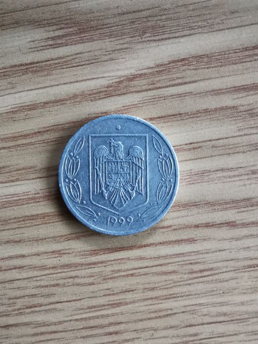 Moneda 500 lei din 1999 + moneda 1000 lei din 2001