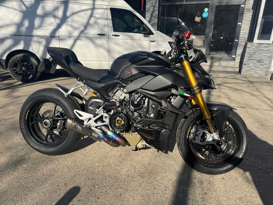 Ducati Streetfighter v4s 2021 Full Carbon Akrapovič  Stare impecabilă.