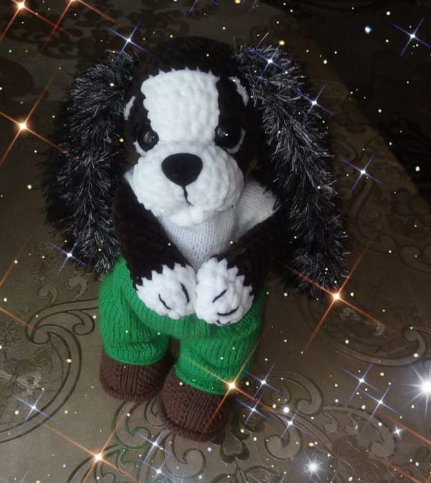 Вязаные игрушки ручной работы
