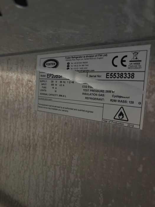 Frigider si congelator profesional