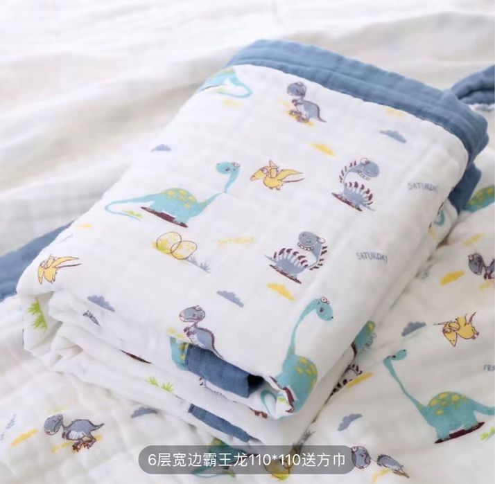 Детский муслиновый плед