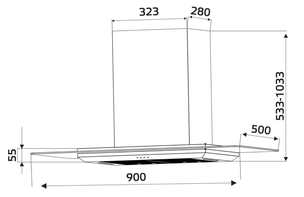 Скидка | Вытяжка Hofmann 90sm