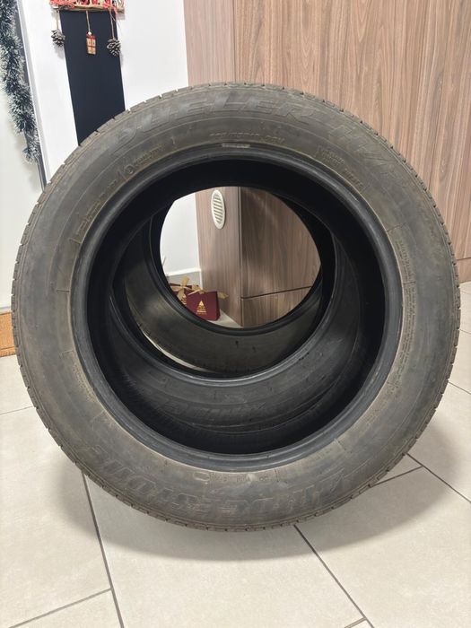 4 anvelope Bridgestone 225/55R18 vara – profil 4-5mm – DOT 1917