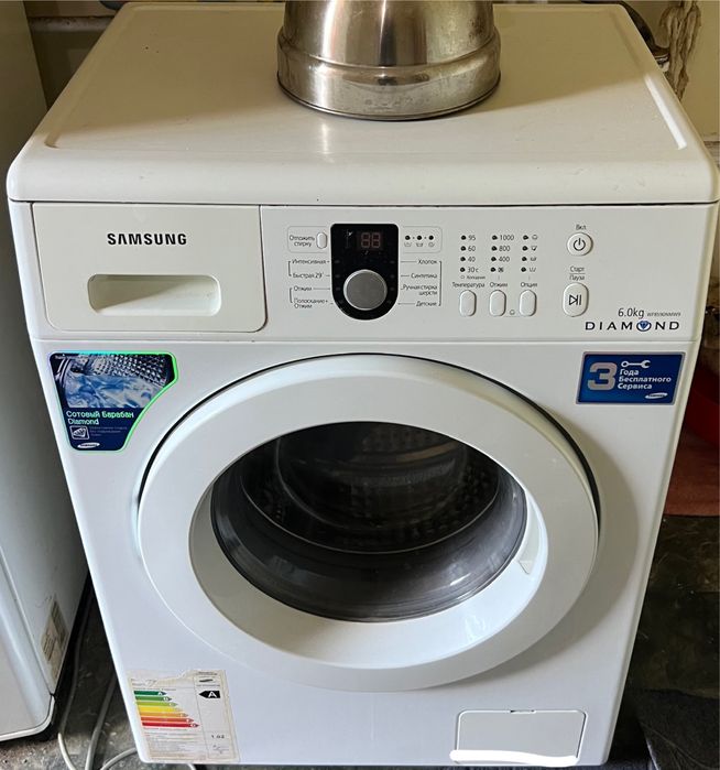 Kir moshina sotiladi samsung 6 kg lik xolati yaxshi b/u