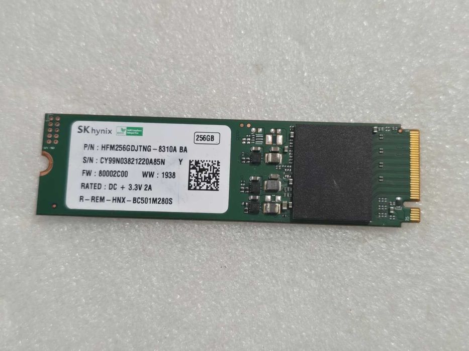 Solid-State Drive (SSD) SK hynix 256GB M.2 PCIe NVMe HFM256GDJTNG-8310