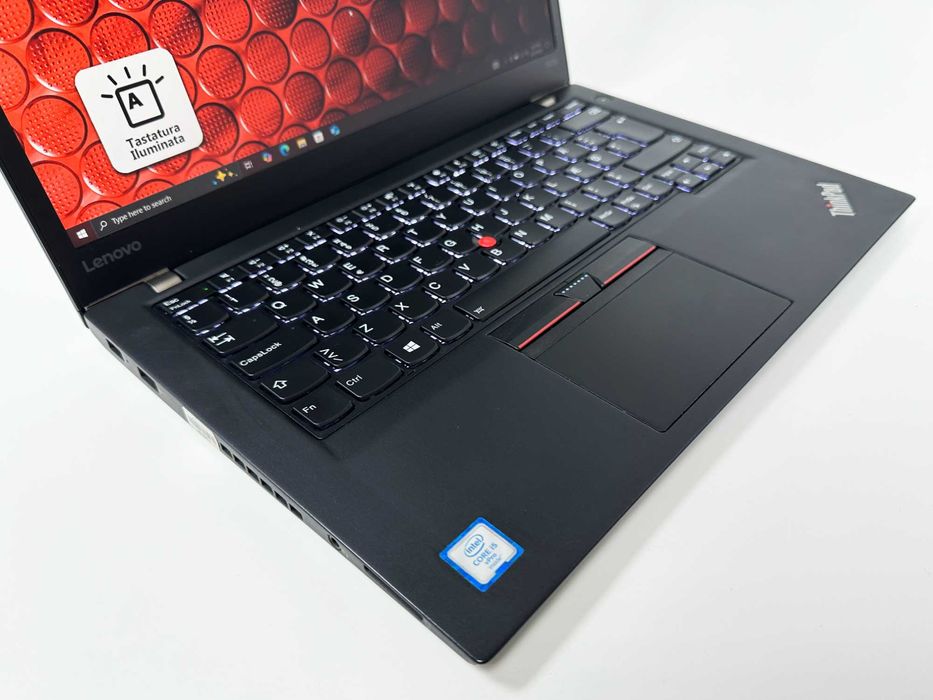 Laptop Lenovo Thinkpad T470s Intel i7 40 gb ram 512 gb ssd Ecran 14 inch Full HD Design slim Gama business Factura si Garantie 1 an