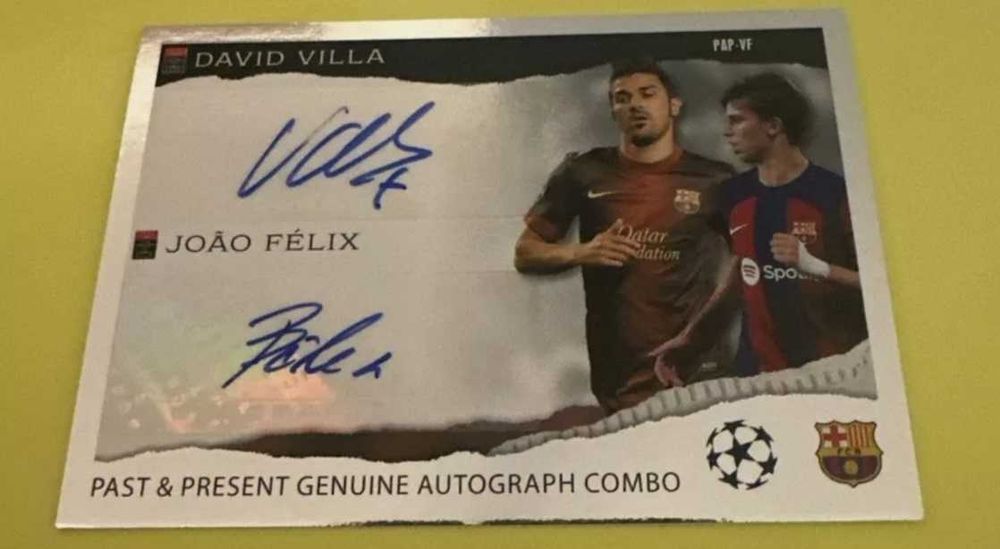 Предлагам оригинални футболни автографи