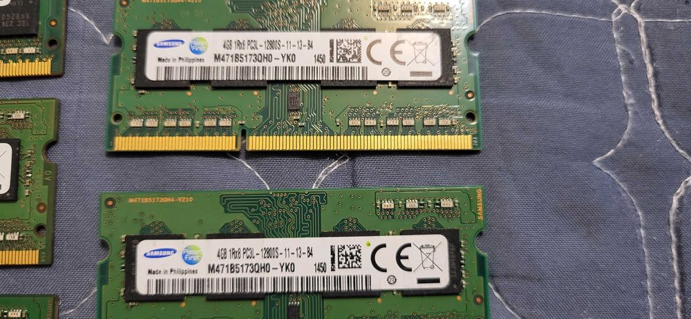 Samsung rami ddr3 leptop 4Gb PC3L   25 lei bucata fuctionalii