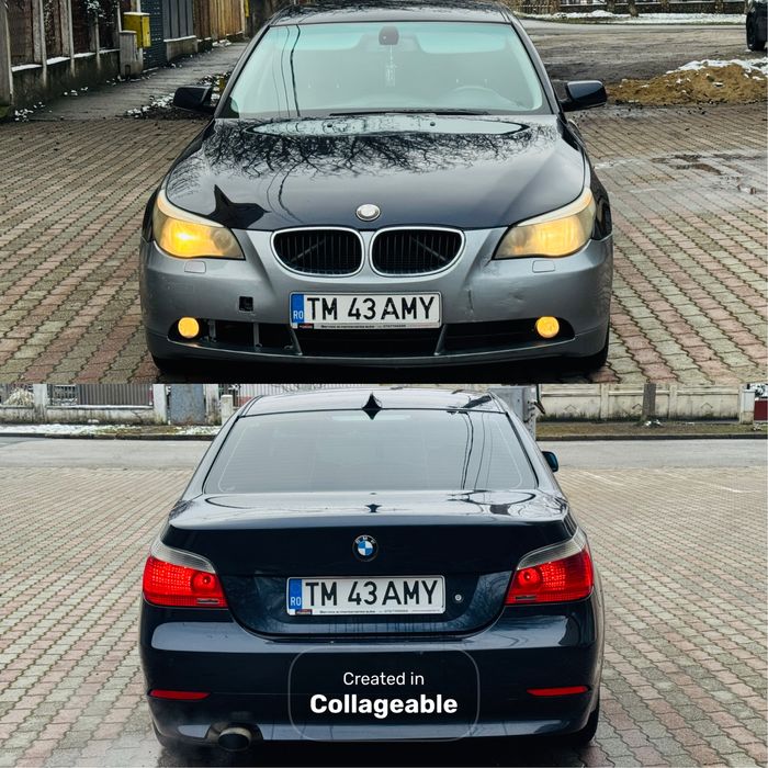 Bmw E60 .520d .An2006 .163cp distributie fata .Masina personala