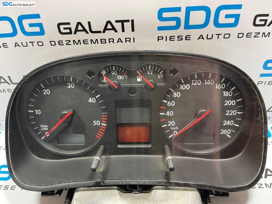 Kit Pornire ECU Calculator Motor Ceas Bord Imobilizator Cip Cheie Volkswagen Golf 4 1.9 TDI AXR 1998 - 2006 Cod 038906019CR 0281010663 [L2272]