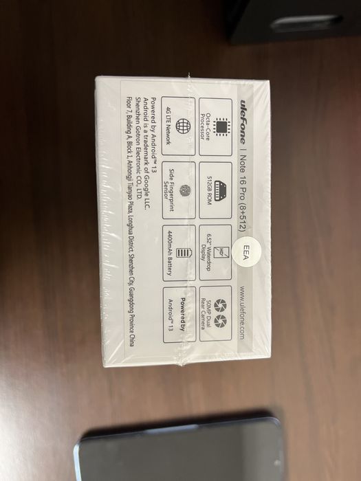 Ulefone Note 16 Pro 512GB / 8GB RAM – NOU SIGILAT, preț bun