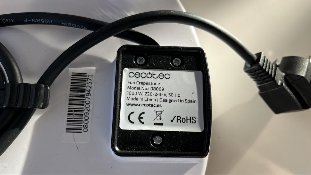 Aparat clatite 1000W 30.5 cm placa antiaderenta