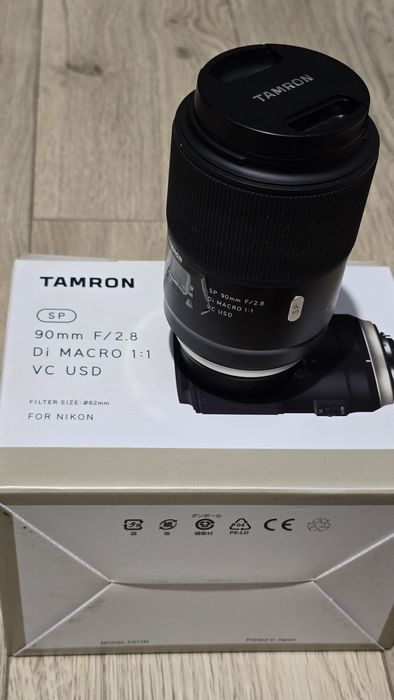 Tamron 90mm f2.8 MACRO di vc usd for Nikon


Vine in cutie, folosit fo