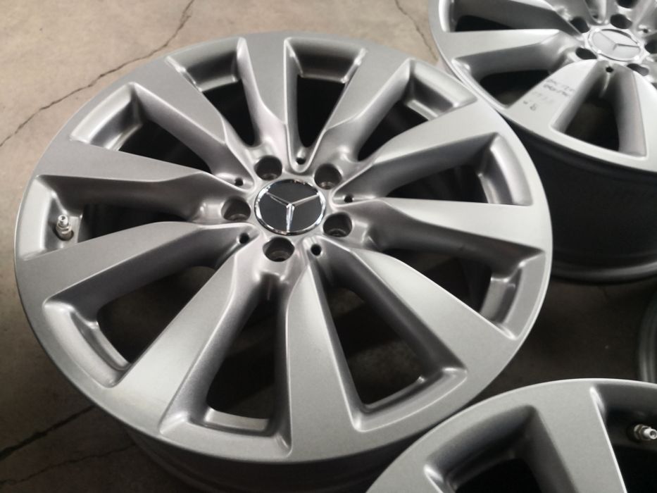 5х112 мерцедес е класа Mercedes e Klass 5x112 19 цола оригинални джанти с датчици