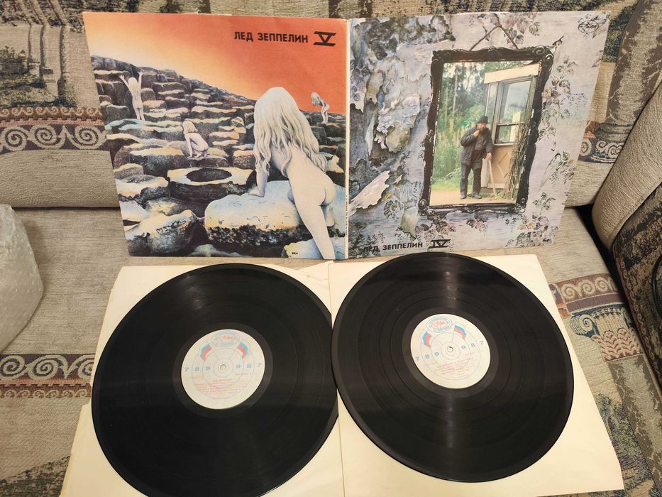 Виниловая пластинка Led Zeppelin.