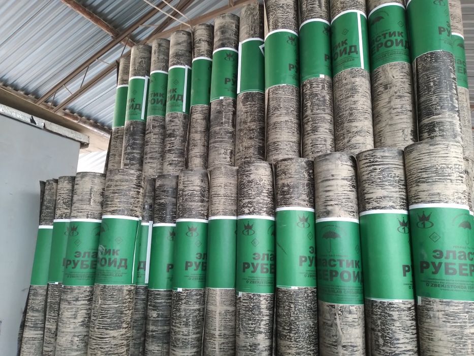 Ruberoid tol qora qogoz palizol saqich bitum