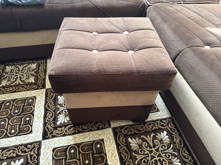 Раскладной комплект (диван-кровать + кресло + тумбочка)