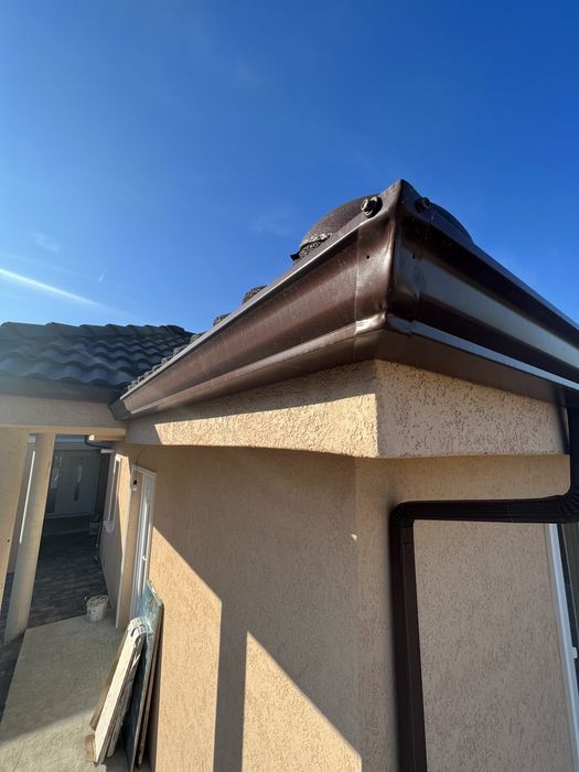 Jgheaburi și burlane dintr-o bucata din aluminiu