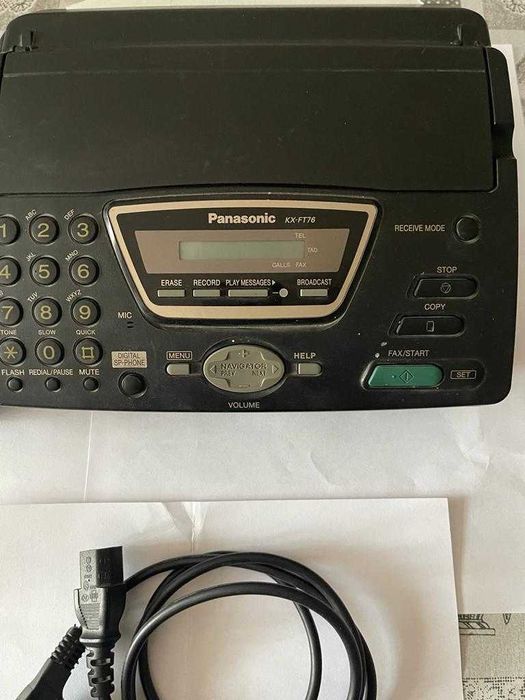 факсовый аппарат, телефон