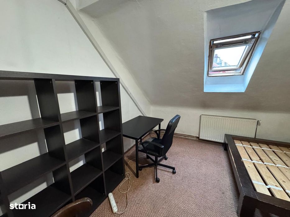Inchiriere apartament mansarda 5 camere vila curte Cotroceni metrou