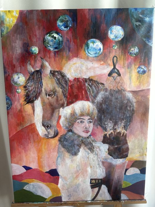 Картина на холсте  (75/55)