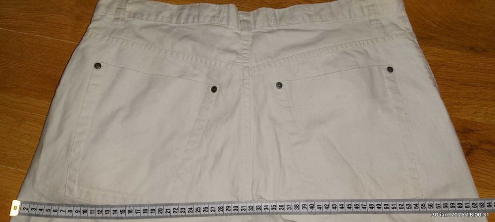 Pantaloni bărbați C&A XL – bej/crem, bumbac, stare foarte bună