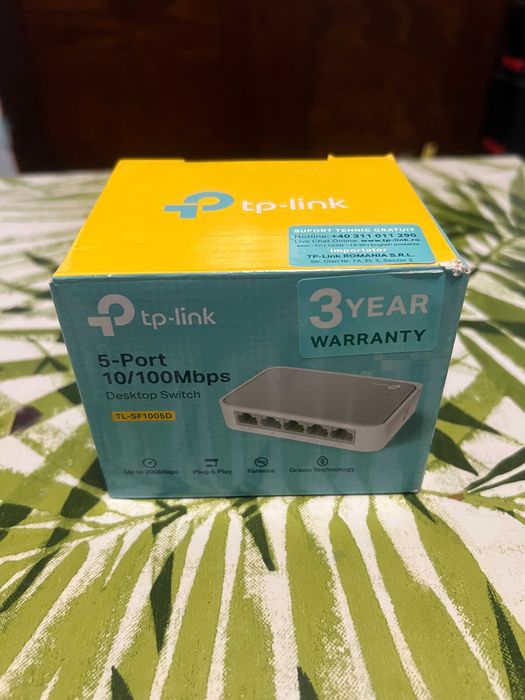5 портов суич TP-Link