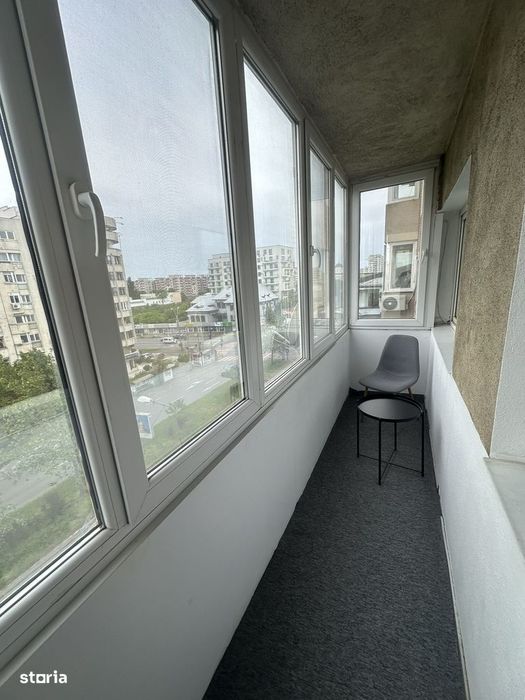 Apartament 3 camere 13 Septembrie, mobilat complet, etaj 5, 2 balcoane — fotografia 3