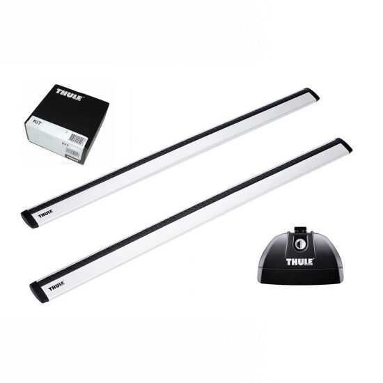 Bare transversale Thule + Suport 4 perechi schiuri Thule- BMW 5-serie